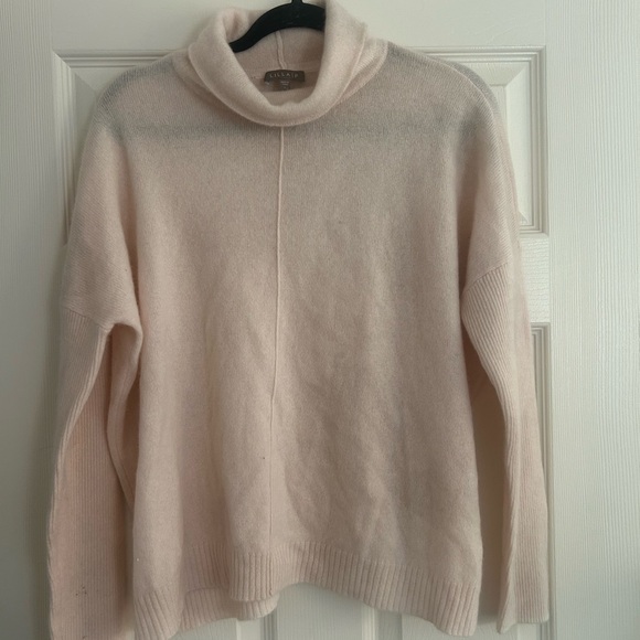 NWOT Lilla P 100% cashmere sweater turtleneck size large - Picture 2 of 5